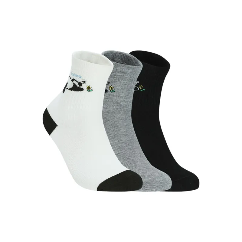 FILA Mid Calf Socks Women's 3 Pack-2