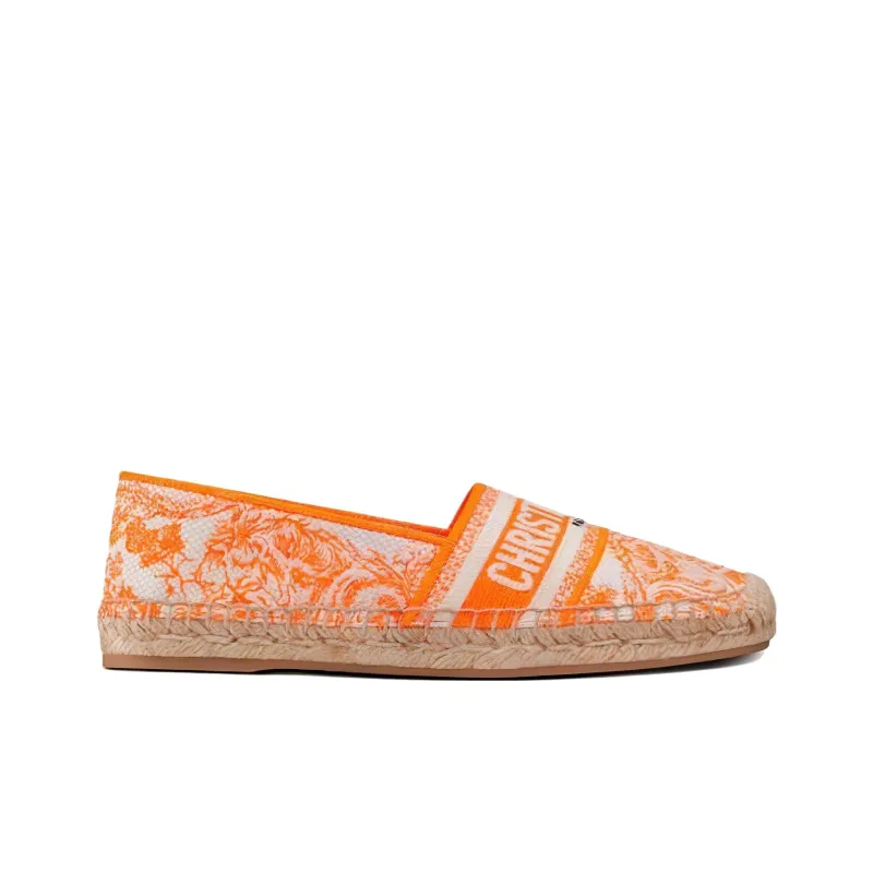 DIOR Granville Casual Single Shoes Women's Bright Orange-1