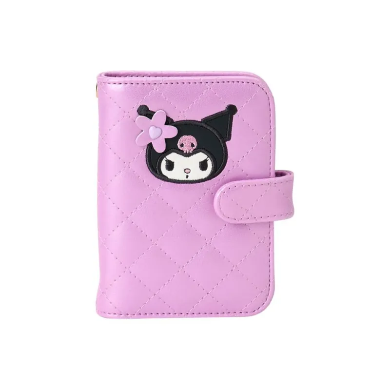 Sanrio Polyurethane Card Holder Women's Purple-0