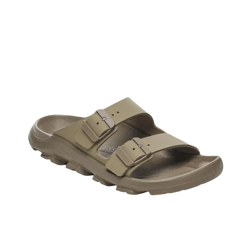 Birkenstock Mogami Terra PU Polyurethane Abrasion Resistant Slide Slippers Unisex Khaki-1