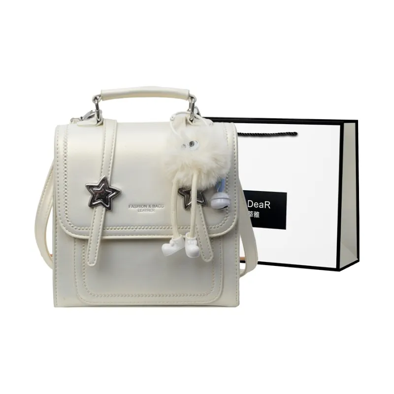 ALLDeaR PU Backpack Women's Multicolor-3