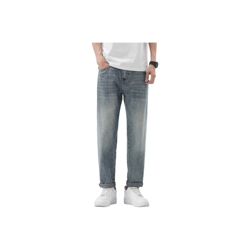 FAIRWHALE Jeans Unisex Light Blue-0