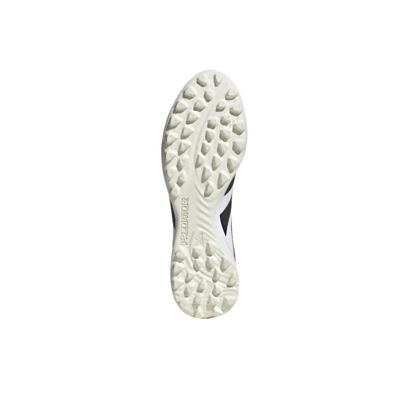 Adidas PREDATOR LEAGUE Anti Slip Wear Resistant Soccer Shoes Unisex White Black-5