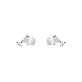 CENTURY&KINDLE S925 Silver Stud Earrings Women's