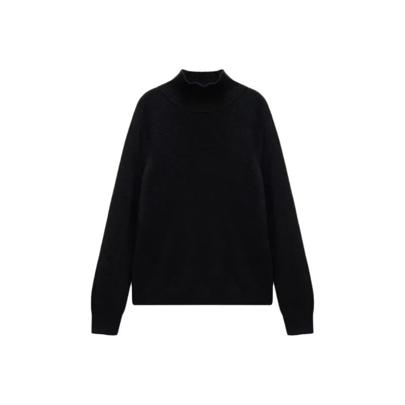 INSUN Cashmere Sweaters Women's Black-0