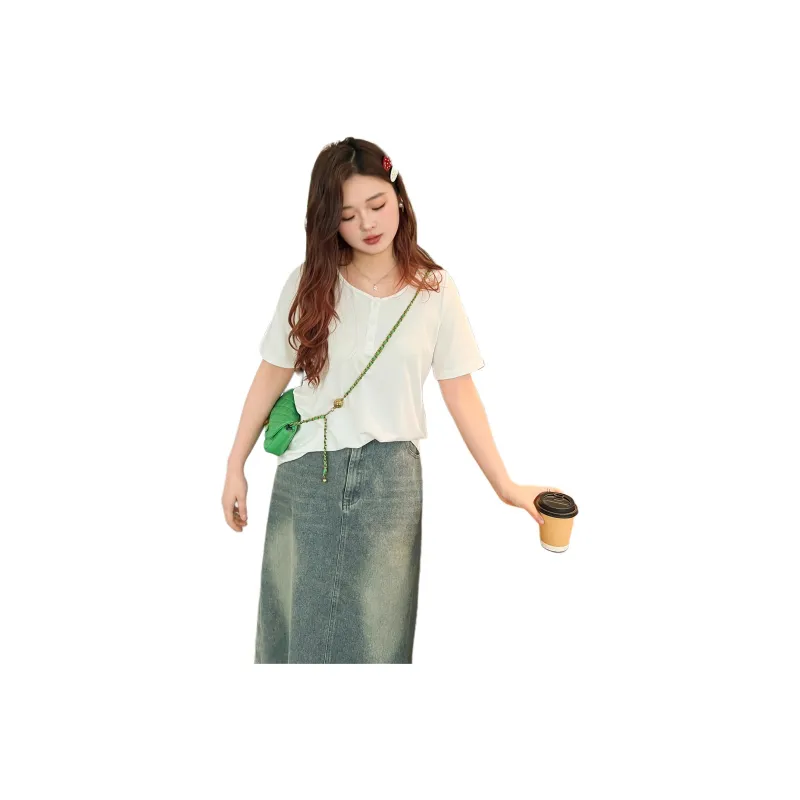 DAMABAIFENBAI Regular T Shirt Women's-0