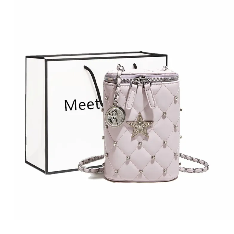 Fitchell PU Bucket Bags Crossbody Bag, Shoulder Bag Regular Women's Multicolor-14
