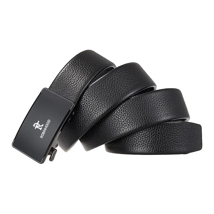 ROBINHOOD Top Grain Cow Leather Belts Men's 3.5cm-2