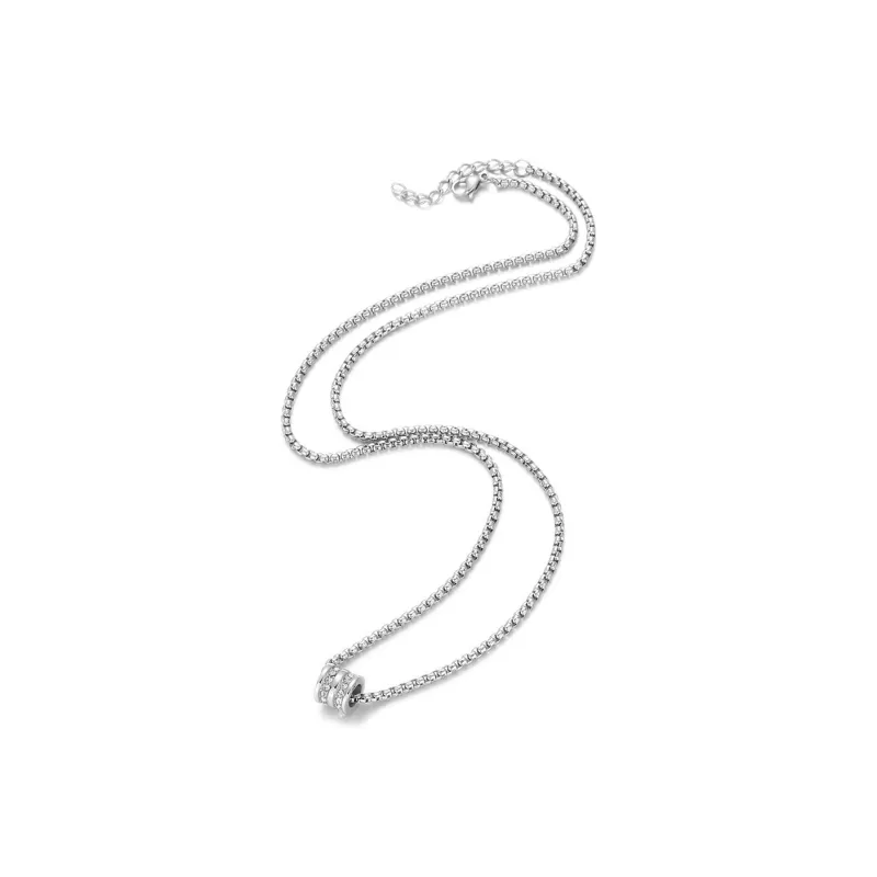 CHRROTA Titanium Steel Necklaces Women's-5