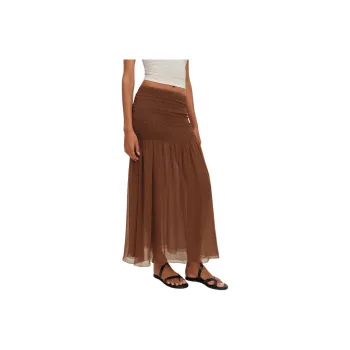 REFORMATION Penelope Skirt Casual Long Skirt Women's