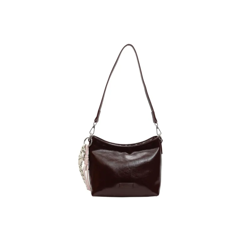 Meow In The Grass PU Crossbody Bag, Shoulder Bag Regular Women's Black/Coffee/Blue/Silver/Pink/Ecru-19