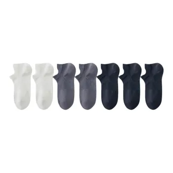 Thirteen day Season No Show Socks Men's 7 Pack