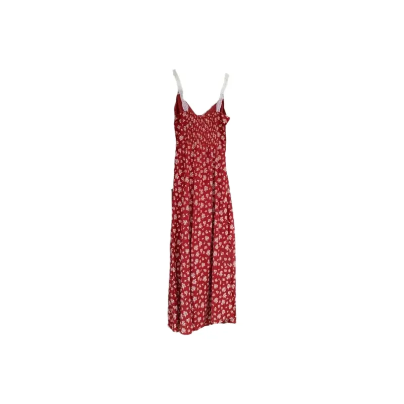 GOSO Slip Dresses Women's Red-1