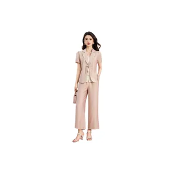 Mylan Casual Suits Women's Apricot