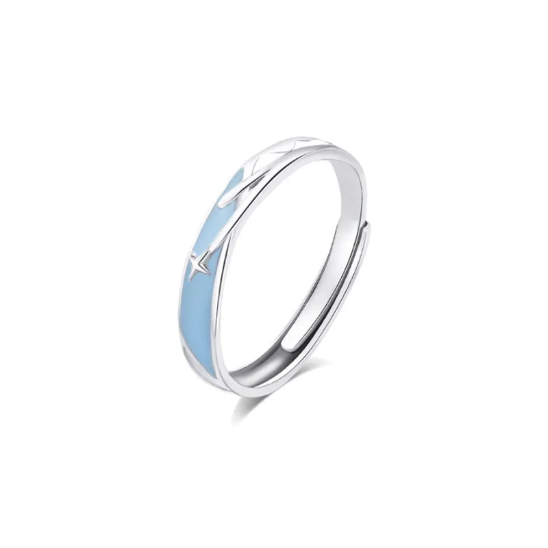 KUMET Sterling Silver Rings Unisex-5