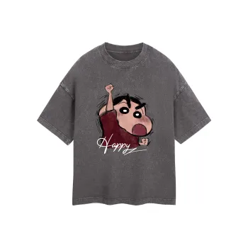 Crayon Shinchan Short Sleeved T Shirts Unisex