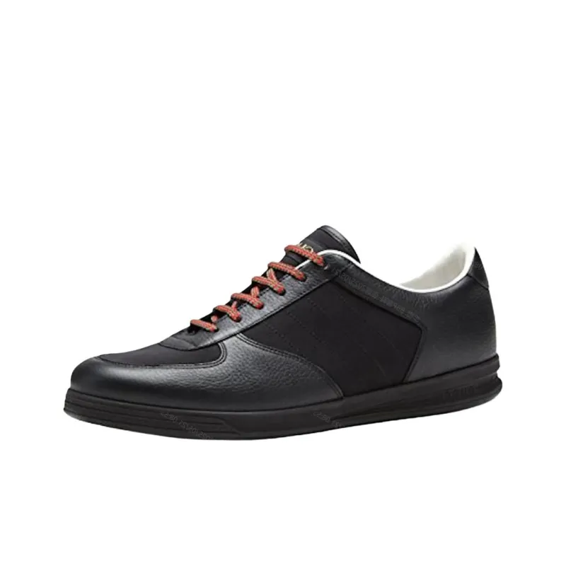 GUCCI 1984 Special Low Top Skateboard Shoes Men's Black-0