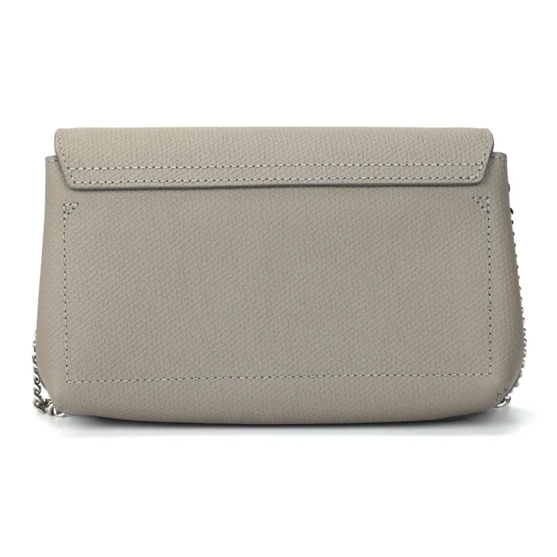 LONGCHAMP Roseau Cow Leather Shoulder Bag, Crossbody Bag Women's Beige-2