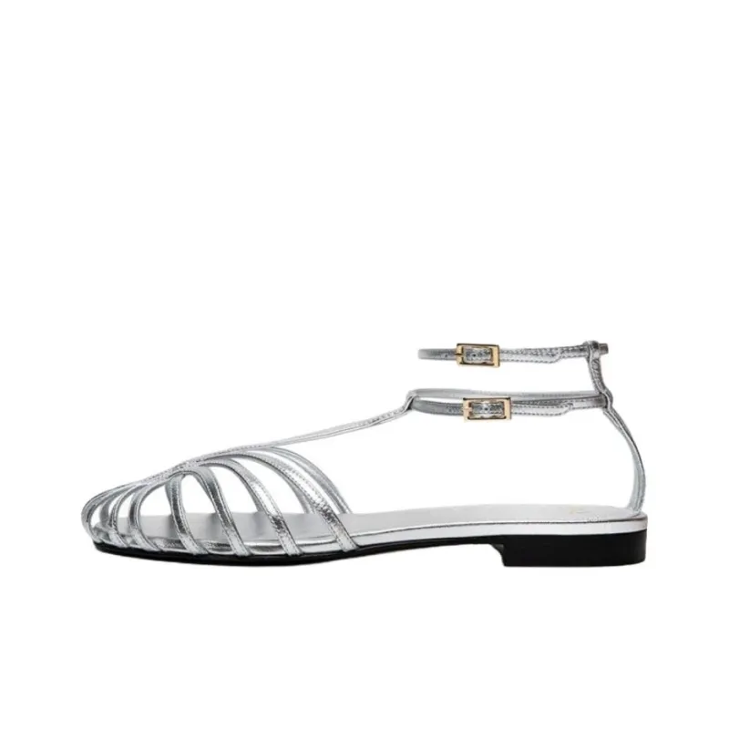 ALEVI Elena Roman Sandals Women's Silver-0