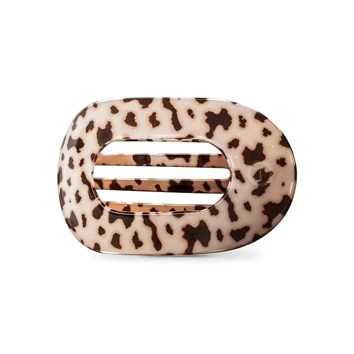 TELETIES Resin Hair Clips Women's Apricot/Brown-5