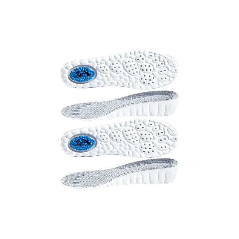 Footprint Tribe Antibacterial Mesh+PU+Popcorn Air Cushion Insoles Unisex-9