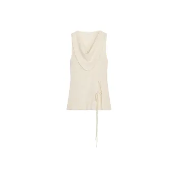 ZARA Tank Tops Women's Frosted White