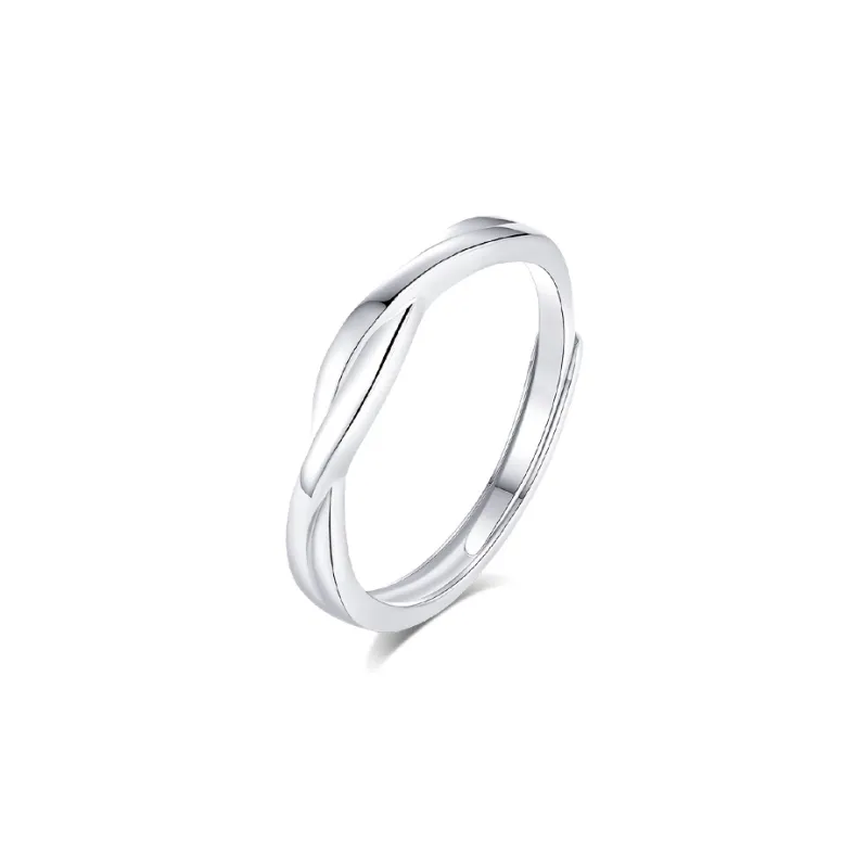 KUMET Sterling Silver Rings Unisex-5