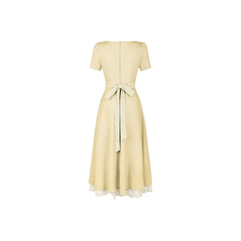PZGE Short Sleeved Dress Women's-7