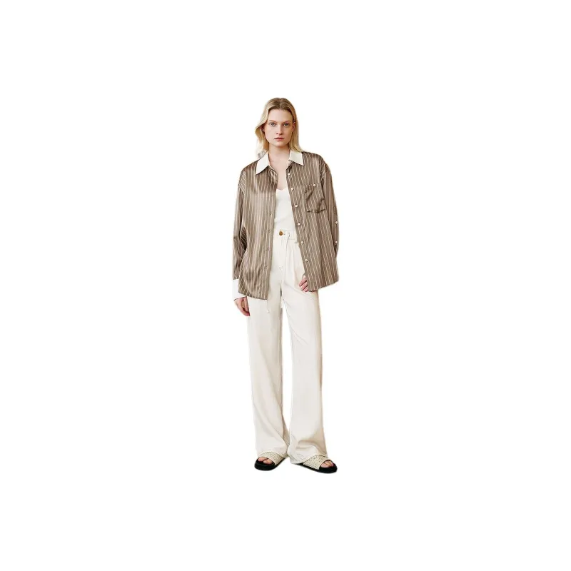 INSUN Jeans Women's Ecru-1