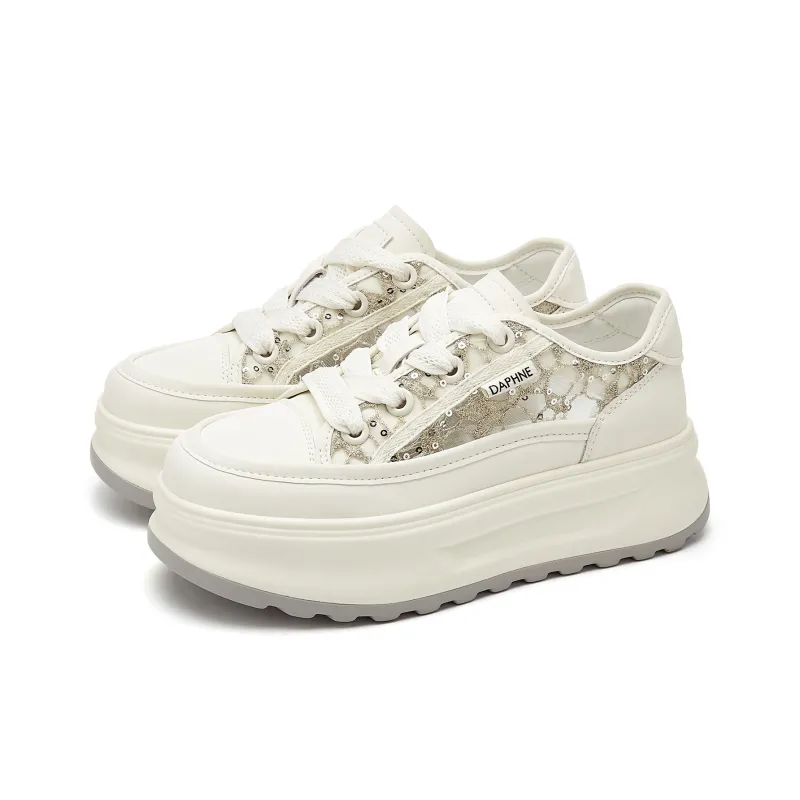 DAPHNE Breathable Low Top Skateboard Shoes Women's-1