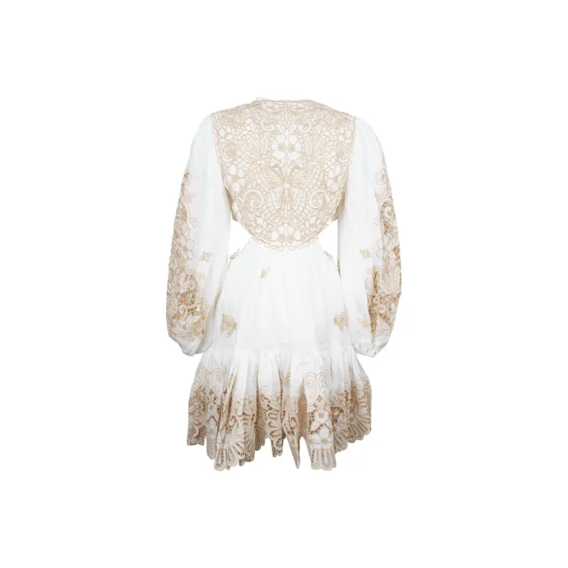Zimmermann FW22 Dress Women's White-1