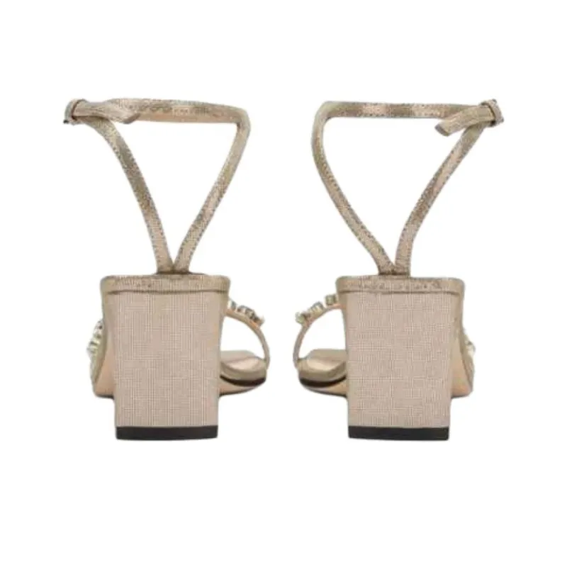 SERGIO ROSSI Sr1 One Strap Sandals 6cm Women's Nude-4
