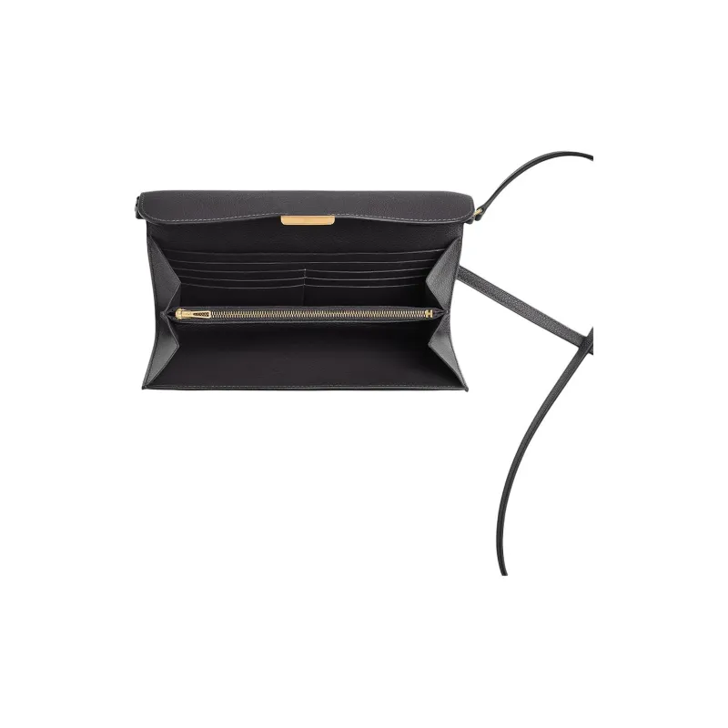 HERMES Constance To Go Evercolor Leather Clutch, Wallet, Shoulder Bag, Crossbody Bag Women's 85 Ardoise Slate Gray-2