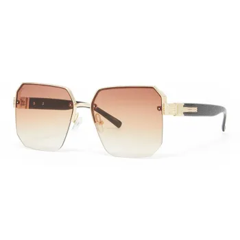 CinvaiKrose TR/Memory Plastic Metal Square Sunglasses Unisex