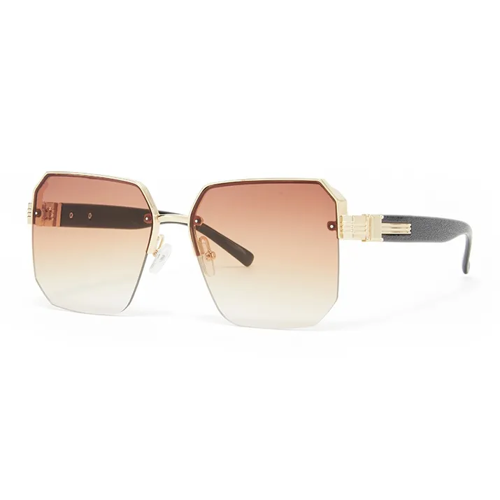 CinvaiKrose TR/Memory Plastic Metal Square Sunglasses Unisex-0