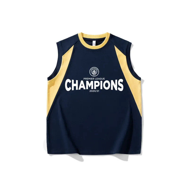 Manchester City F.C. Basketball Jersey Unisex-8