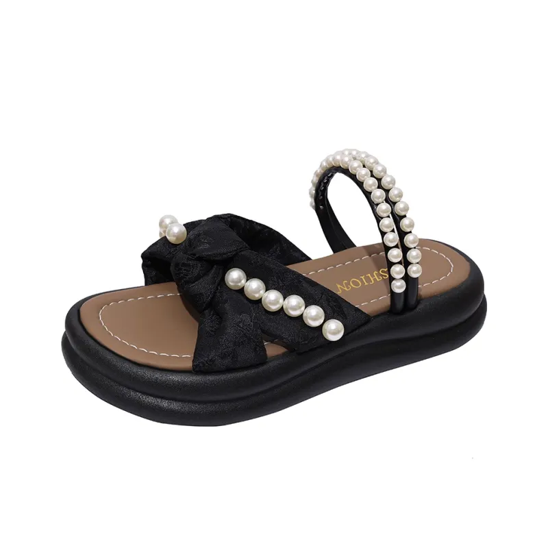WUJI Rubber Sole Slip Resistant Odor Resistant Slide Slippers Women's-5
