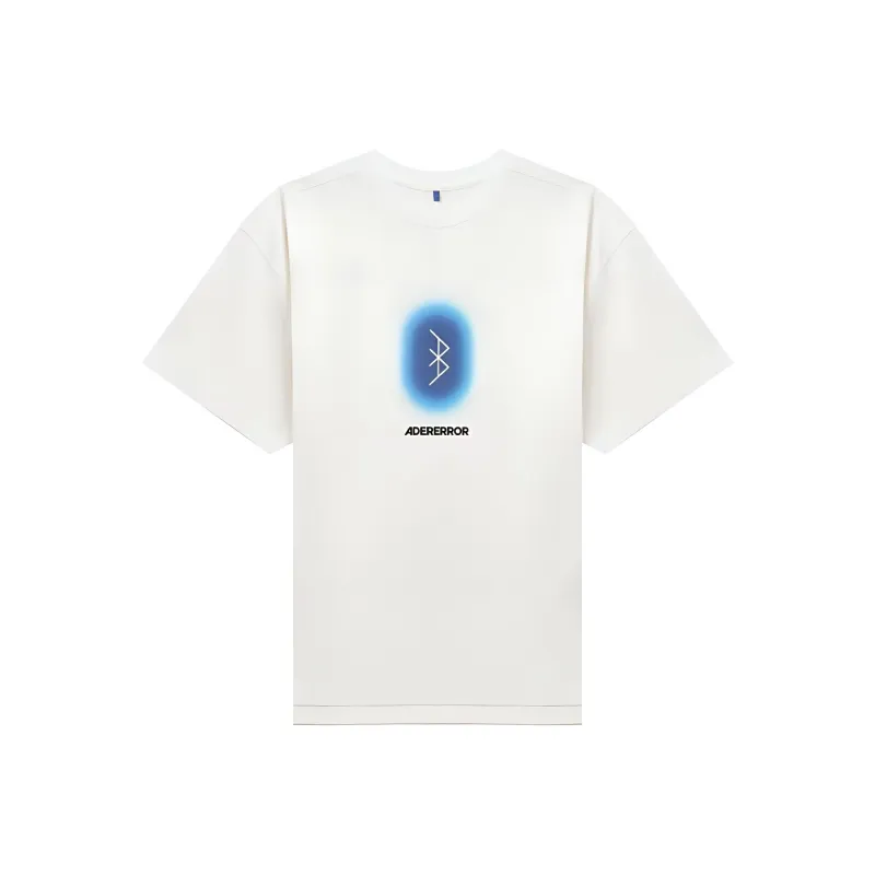 ADER ERROR Semi Oversized Fit T Shirt 'Off White'-0