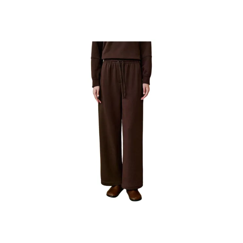 INSUN Casual Pants Women's Burgundy-0