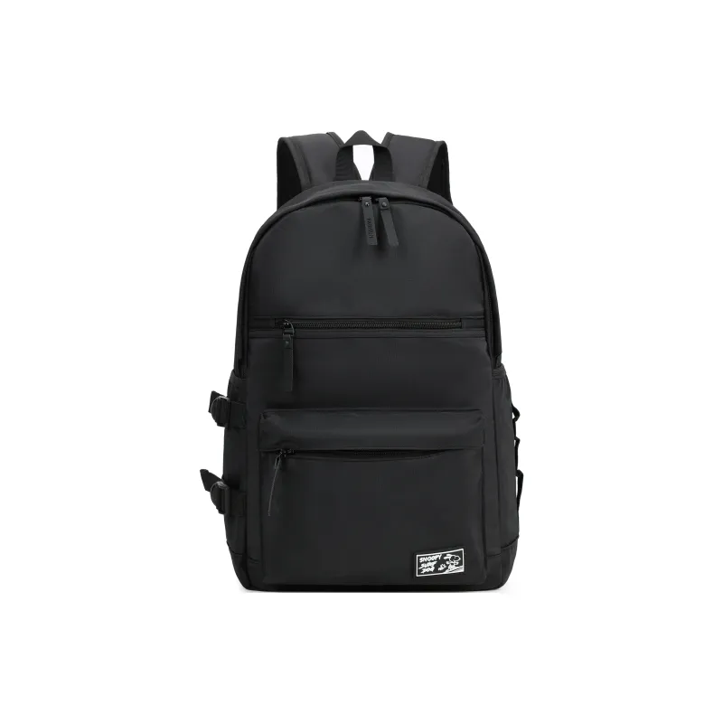 SNOOPY Polyester Backpack Regular Unisex Blue/Orange/Khaki/Black-6