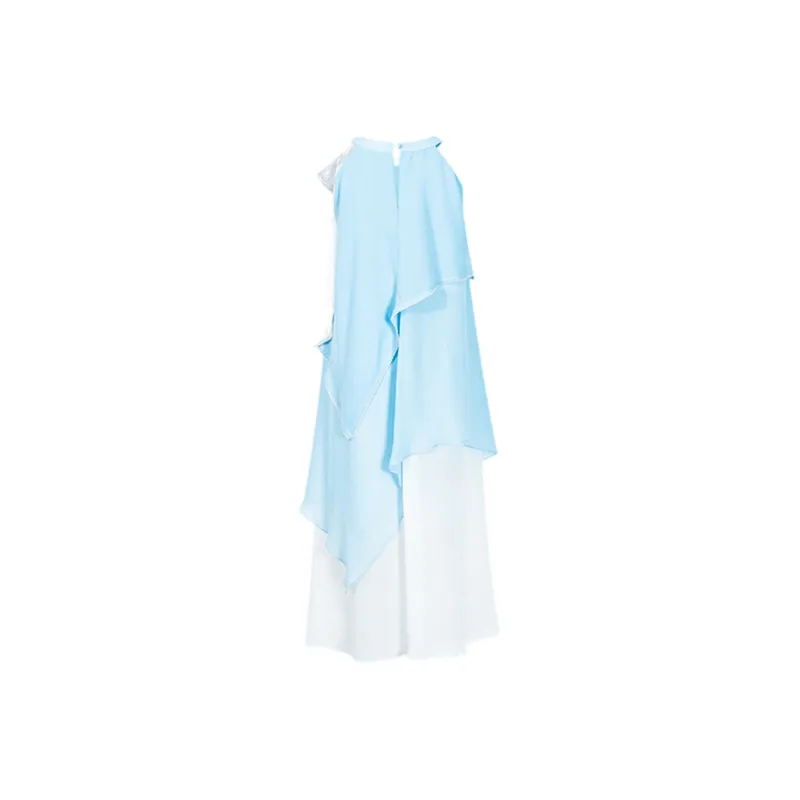LEMON FAIRY Sleeveless Dress Women's Blue-1