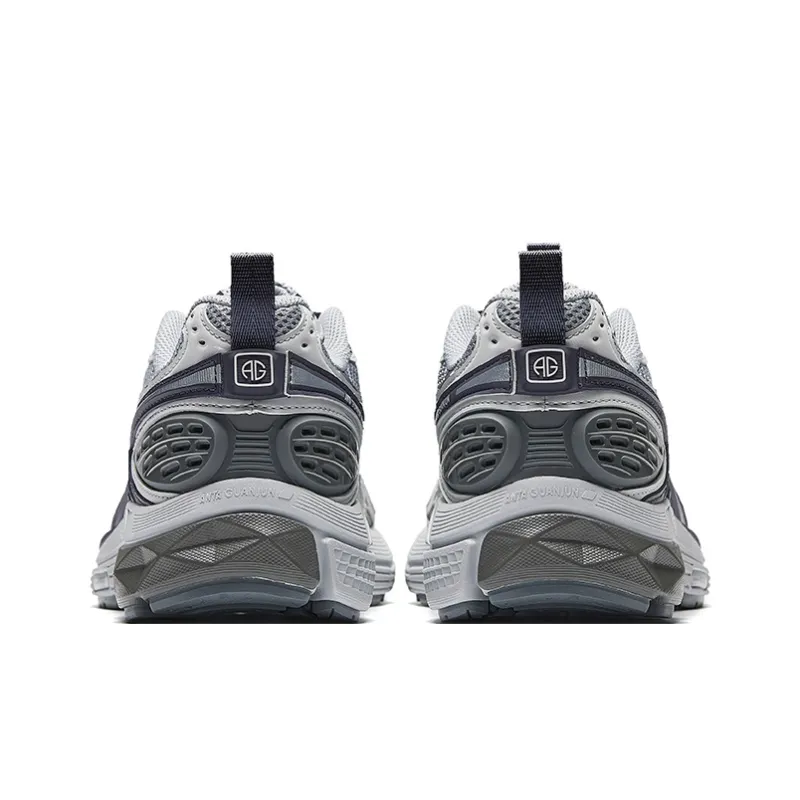 Anta Champion G02 2 Slip Resistant And Breathable Low Top Casual Shoes Men's Gray-3