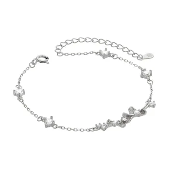 CLARKIA FLOWER 999 Fine Silver Bracelets Women's