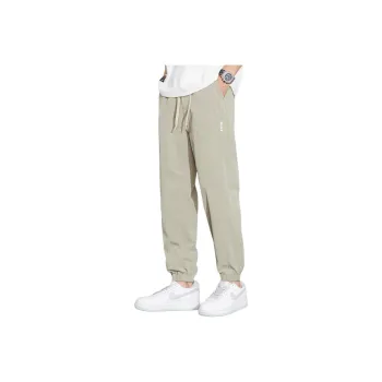 Tonlion Casual Pants Unisex Army Green