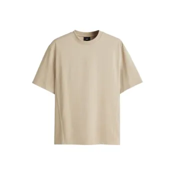 H&M T Shirts Unisex Khaki Green