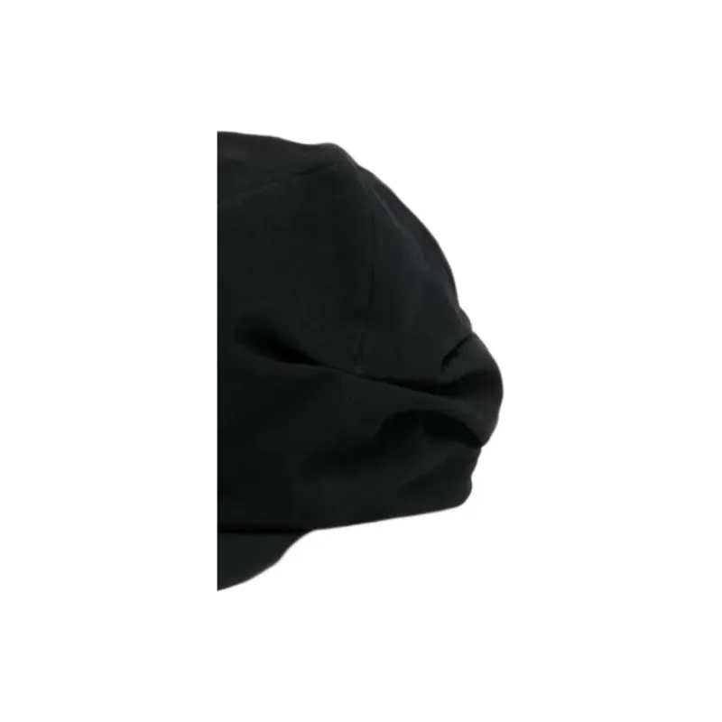 Yohji Yamamoto Cotton Linen Baseball Caps Women's Black-2