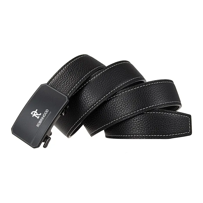 ROBINHOOD Cow Leather Belts Men's Width 3.5CM-3