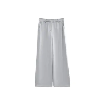 INSUN Casual Pants Women's Silver Gray