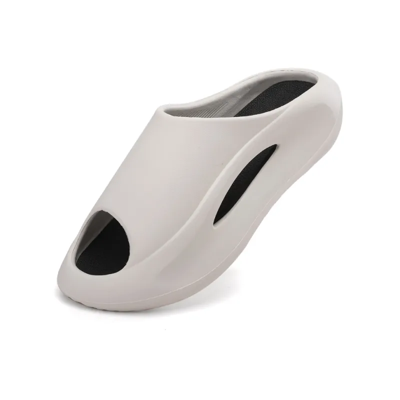 GERTOP EVA Quiet Slip Resistant Odor Resistant Abrasion Resistant Cushioning Slide Slippers Unisex-18