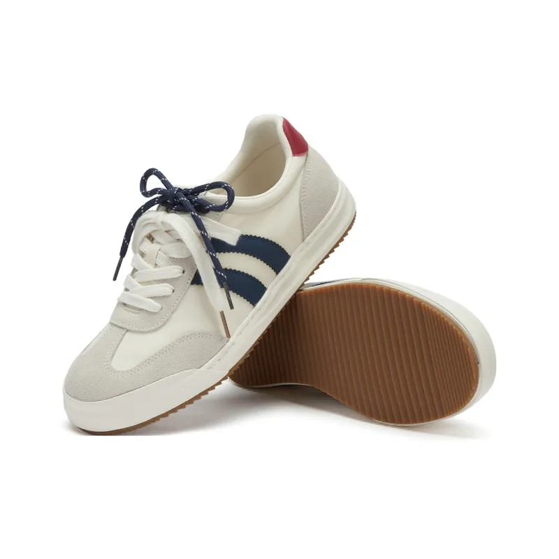 Hotwind Double Shoelace German Army Trainers Anti Slip Wear Resistant Low Top Skateboard Shoes Men's-11
